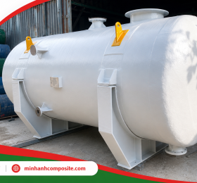 Chế tạo bồn composite chứa nước làm mát cho nhà máy Nhiệt Điện