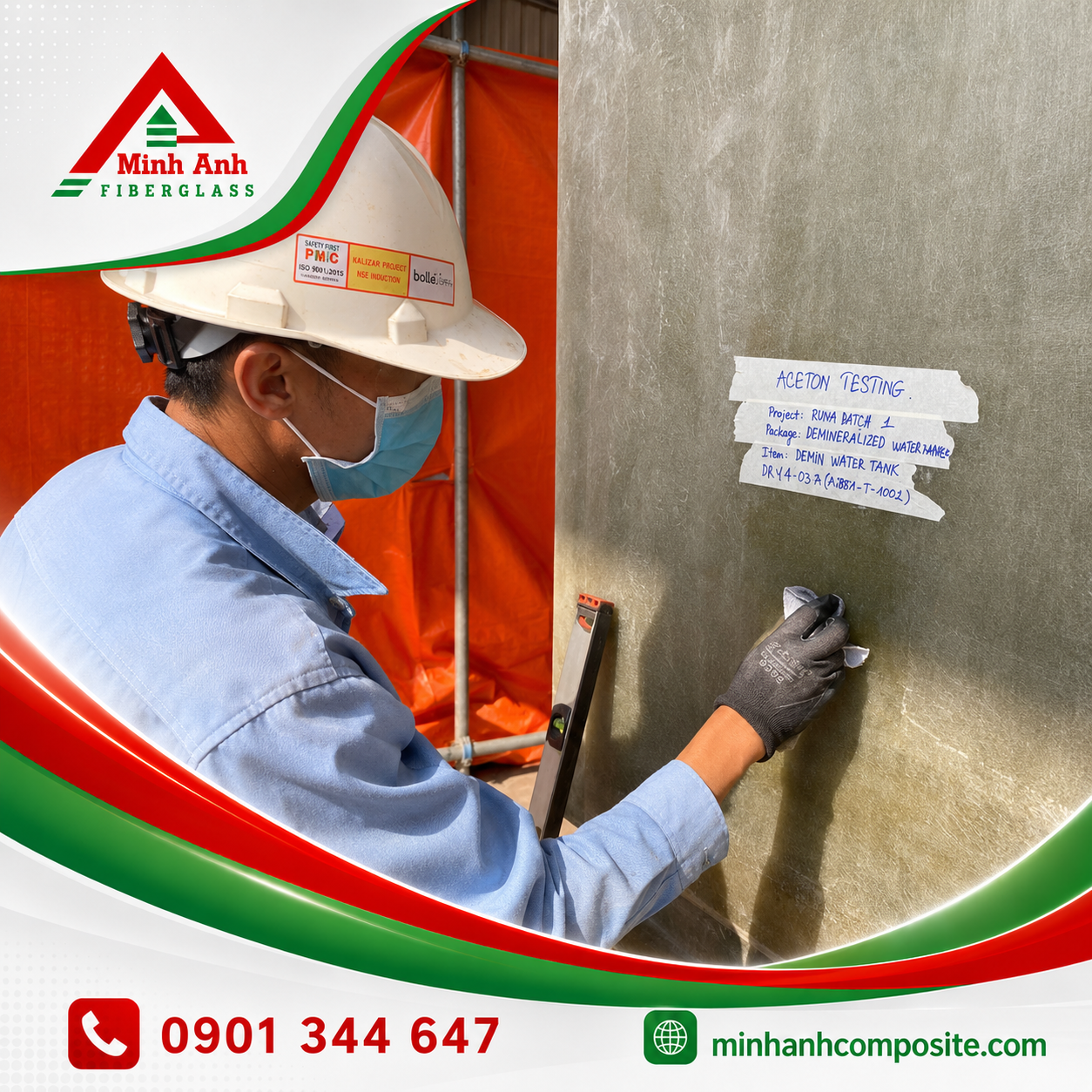 CÔNG TY TNHH FIBERGLASS MINH ANH | GIA CÔNG BỒN COMPOSITE - 0901344647 | SẢN XUẤT BỒN COMPOSITE 